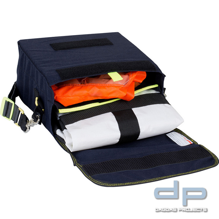 rescue-tec Holster Brandfluchthaube Wunstorf, Material rtx® 950, Befestigung am Trageriemen