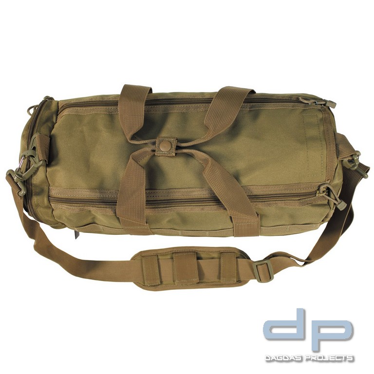 Einsatztasche, rund, "MOLLE", coyote tan