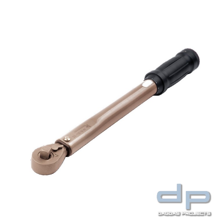Drehmomentschlüssel 1/2″, 40 - 200 Nm funkenfrei (Stahlkern)