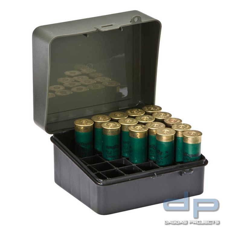 PLANO SCHROTPATRONENBOX 25 FÜR 3,5" 12/16 GA