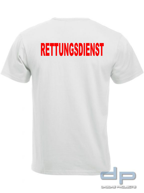 Behörden T-Shirt V-neck mit Wunschaufdruck in verschiedenen Farben