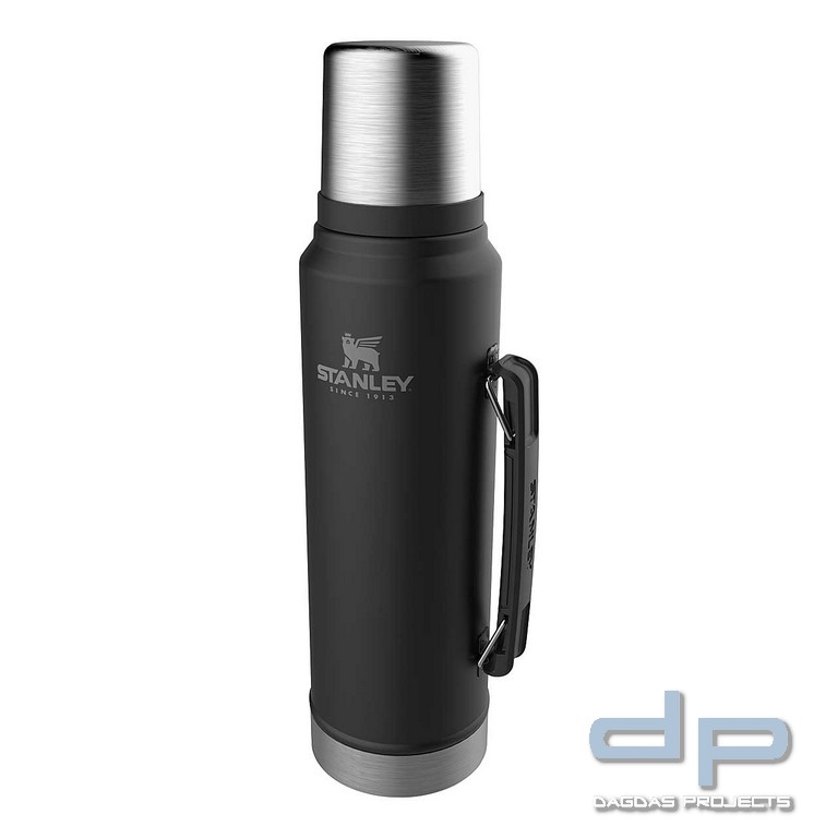 CLASSIC VAKUUM-FLASCHE 1,0 l in grün und schwarz