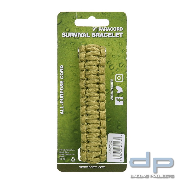 BCB Paracord 9 Zoll Kojote CM073C