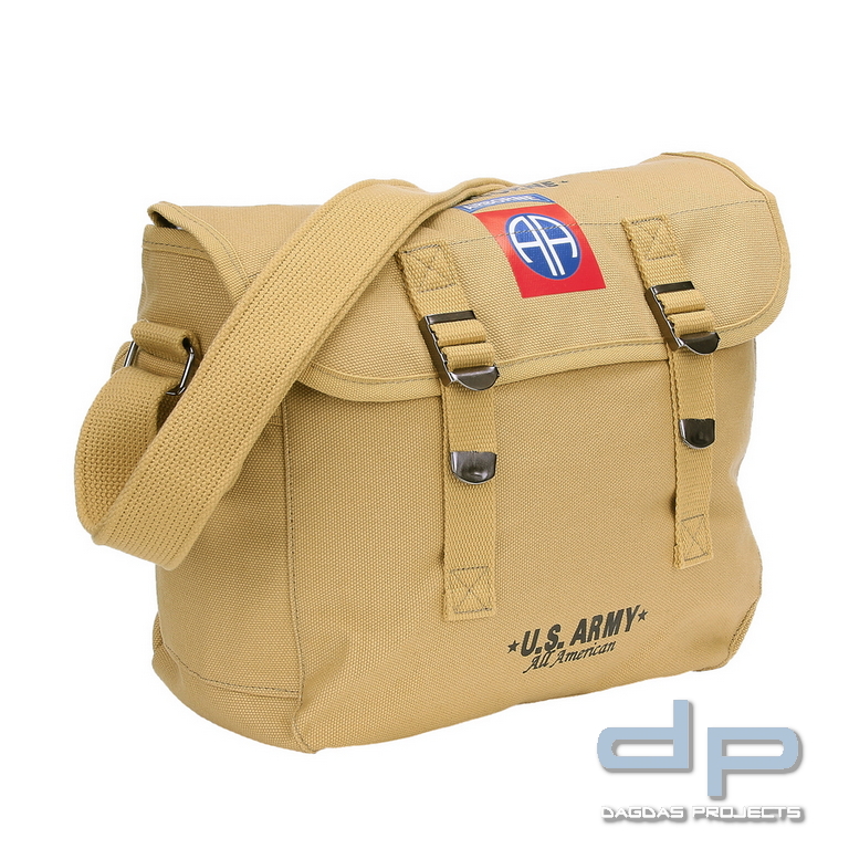 Umhängetasche Segeltuch 82nd Airborne