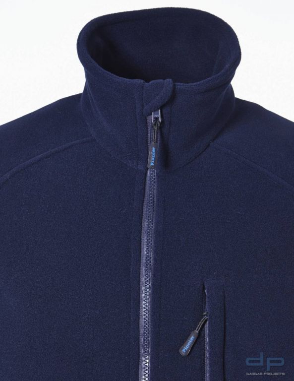 Behörden Fleece-Jacke Herren Winter Marineblau