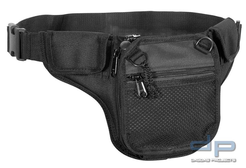 UNDERCOVER BAUCHTASCHE  PX30 RECHTS EINFARBIG in schwarz