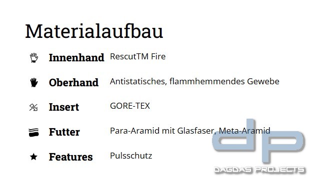 Eska Feuerwehrhandschuhe FLASH PRO GTX®