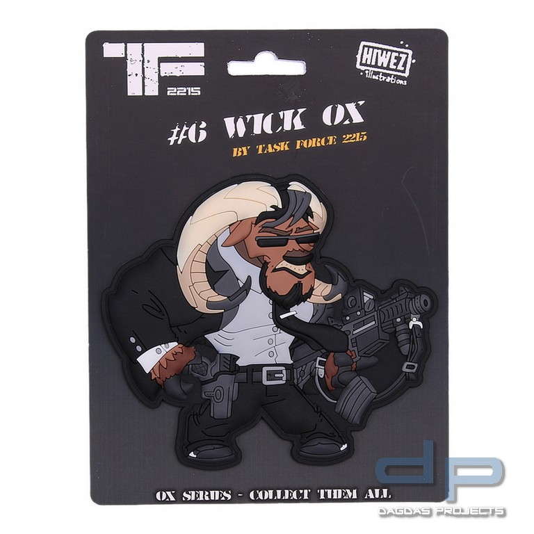 Emblem 3D PVC Wick Ox No.6