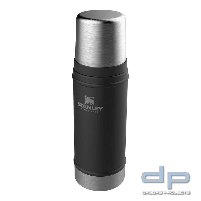 CLASSIC VAKUUM-FLASCHE 0,47 l in grün und schwarz