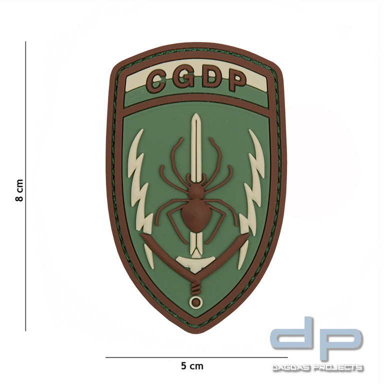 Emblem 3D PVC CQDP multi