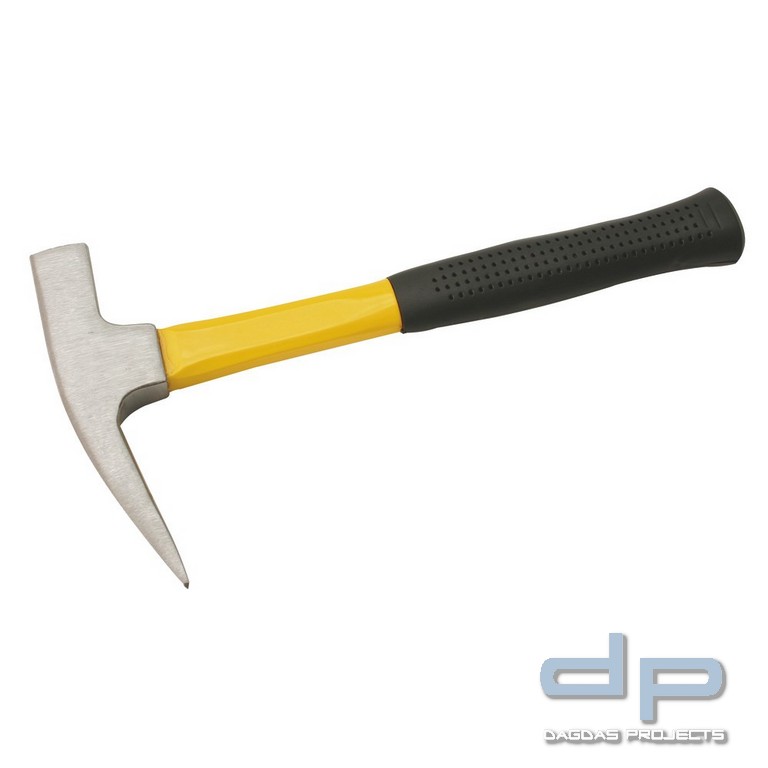 Latthammer DIN 7239 600 g, mit Glasfaserstiel