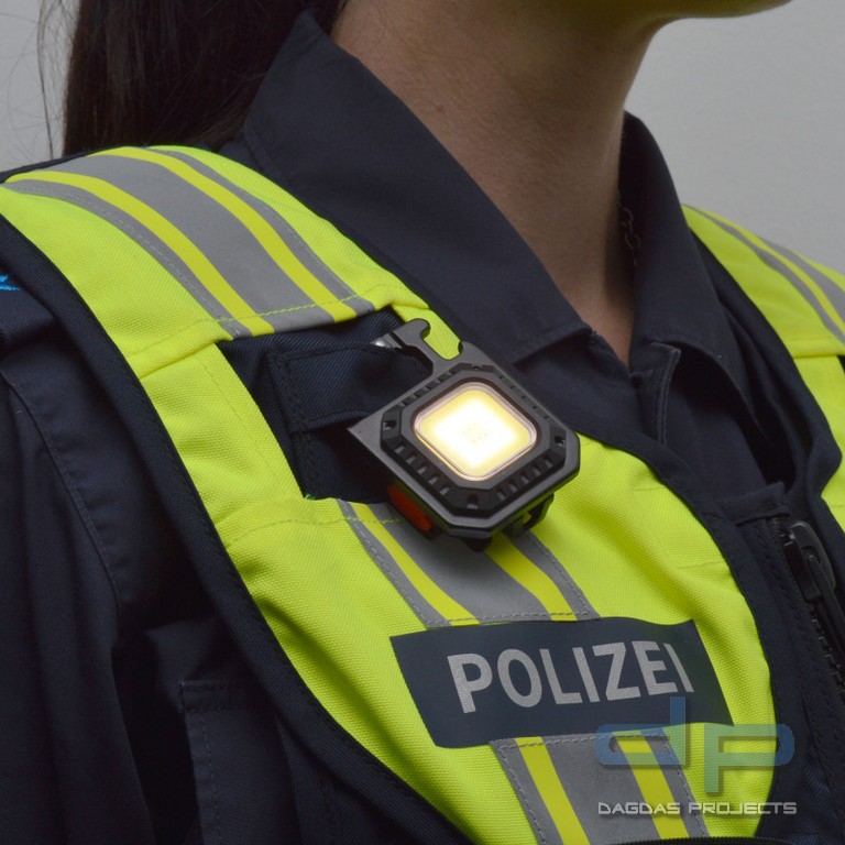 XCell Work Square LED-Akku-Leuchte, 7 Lichtmodi, Magnet, USB-C