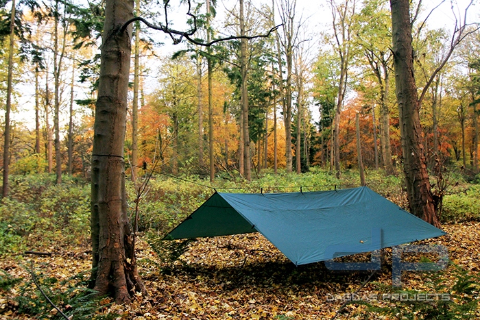 DD Hammocks Tarp 4 x 4 in 2 Farben