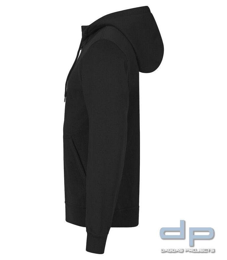 Unisex Kapuzenpullover Miami Hoody FZ in verschiedenen Farben mit Aufdruck nach Wunsch auf Brust und