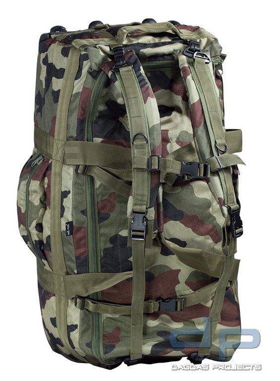 Kampftrageseesack mit Rollen CCE Woodland