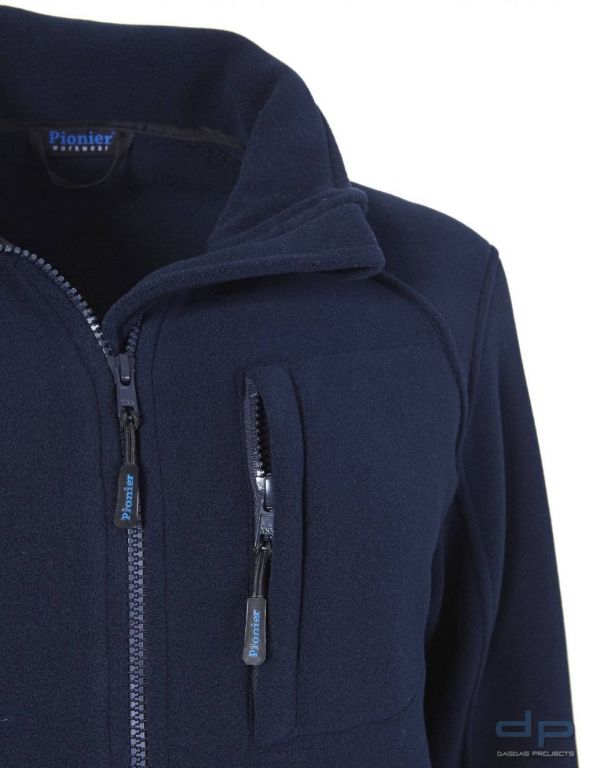 Behörden Fleecejacke Damen Winter Marineblau