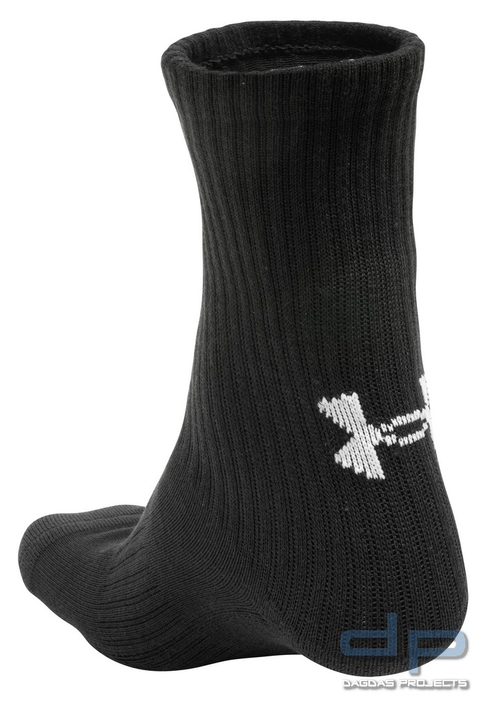 UNDER ARMOUR CORE CREW SOCKEN 3ER-PACK in XL