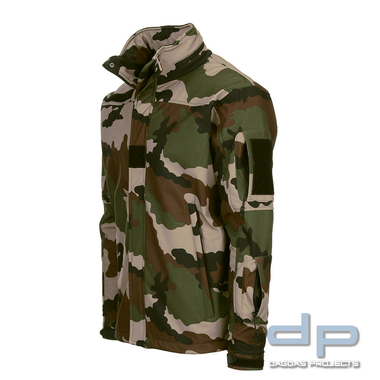 Softshell Jacke tactical French camo Größe: XL