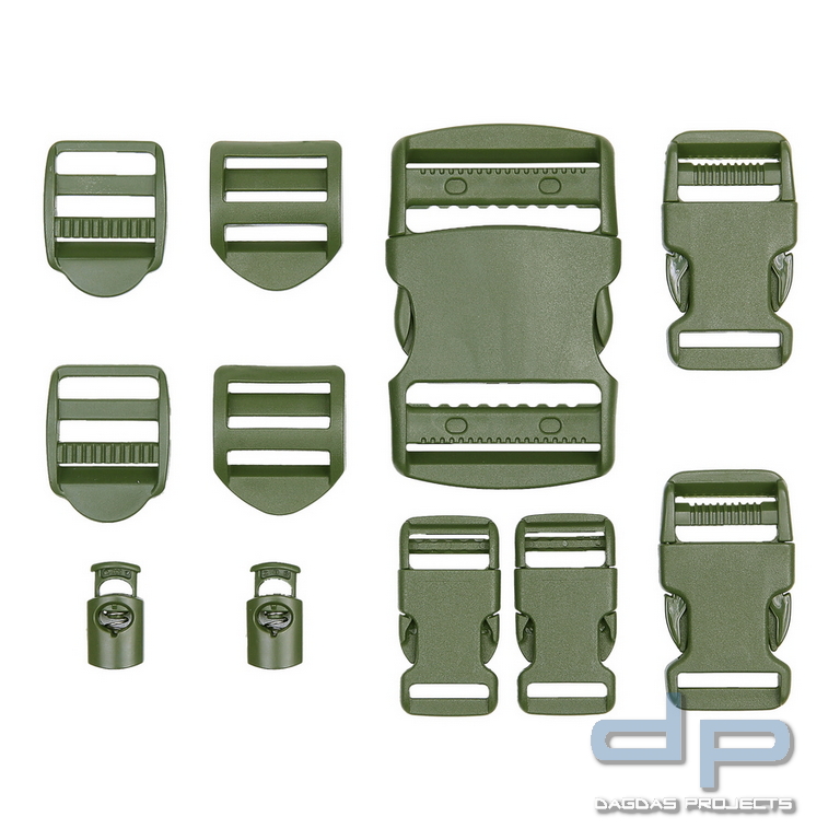 Gürtelschnallen Set 101 INC in verschiedenen Farben