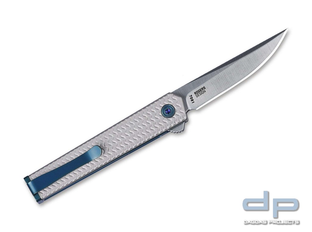 CRKT CEO Microflipper Droppoint Taschenmesser