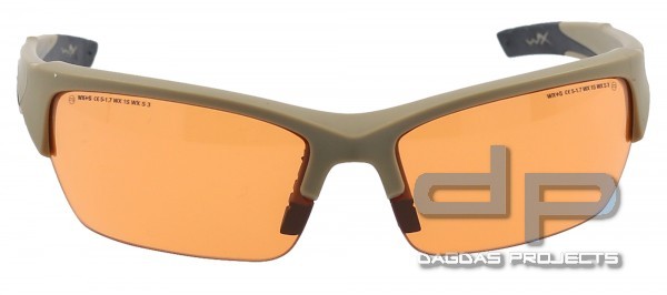 WILEY X VALOR 2.5 SET CLEAR/SMOKE GREY/LIGHT RUST INKL. WECHSEL-GLÄSERN