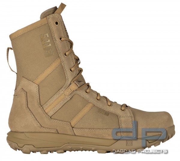 5.11 TACTICAL A/T™ 8 ARID SIDE-ZIP STIEFEL in Coyote