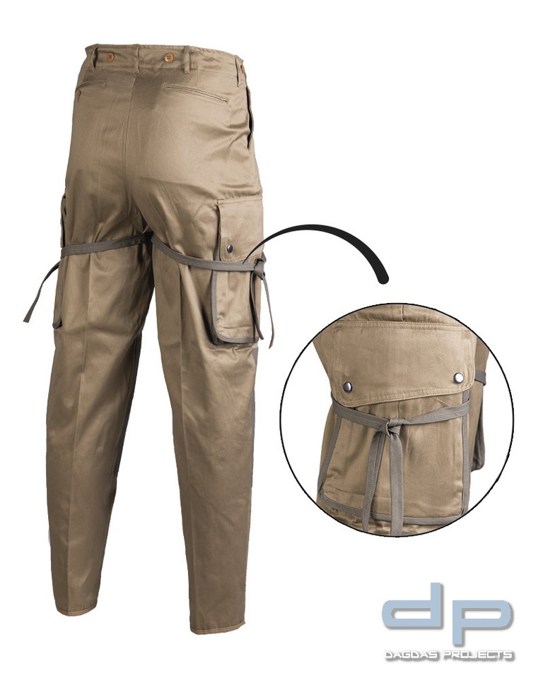 US PARA FELDHOSE M42 REENFORCED (REPRO) VPE 2