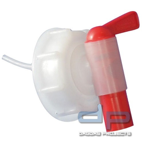 Zapfhahn für Nebelfluid 25 Liter Kanister