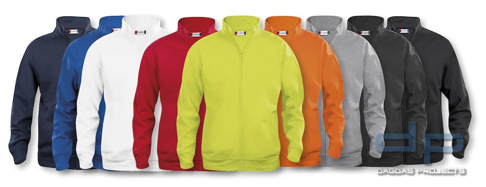 Jugendfeuerwehr Cardigan mit Aufdruck nach Wunsch in verschiedenen Farben