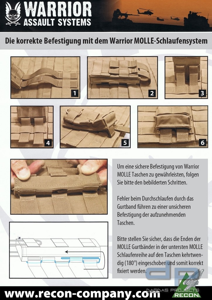 Warrior 5.56 mm Single Quick Magazintasche Ranger Green