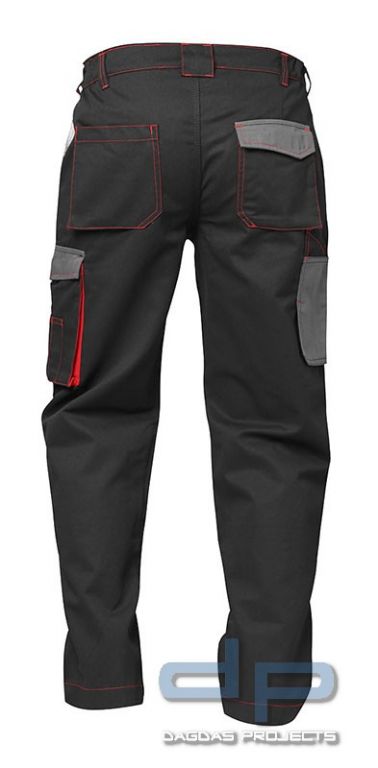 Twill Bundhose schwarz/grau