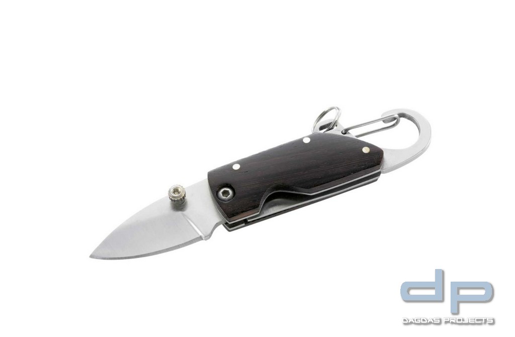 Mini Einhandmesser, AISI 420 Stahl, Tagayasanholz