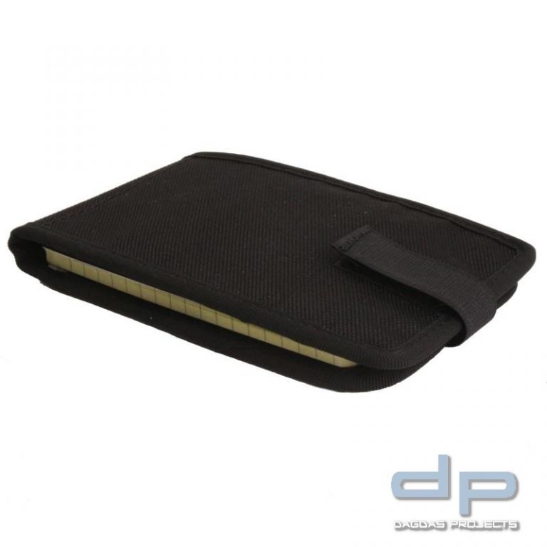 Notizblockhülle COP® 19799 groß Nylon, schwarz