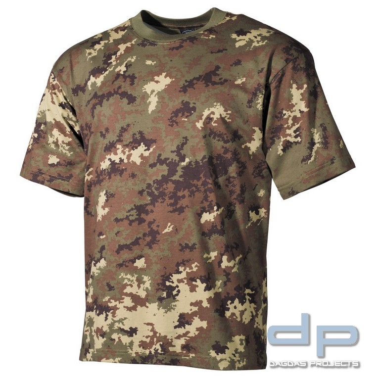 US T-Shirt, halbarm, vegetato, 170 g/m²