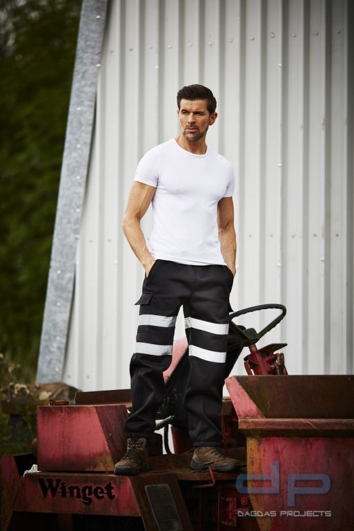 Hi Vis Jogging Bottoms Hosen in verschiedenen Farben