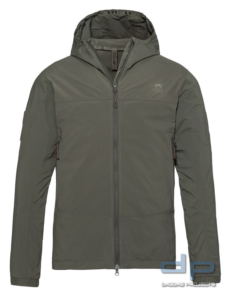 TT MAINE JACKET SOFTSHELL-JACKE in Schwarz und Oliv Farbe Oliv Größe: XL