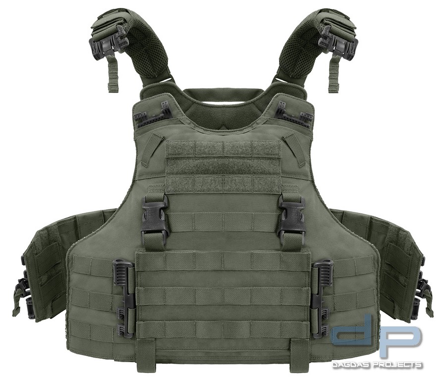WAS QUAD RELEASE PLATE CARRIER in Ranger Green