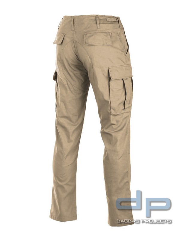 US BDU FELDHOSE R/S ′SLIM FIT′ KHAKI