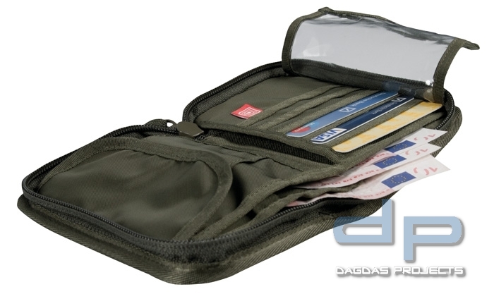Tasmanian Tiger Geldbörse Wallet mit RFID-Ausleseschutz Oliv