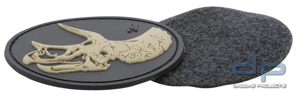 Maxpedition Rubber Patch TRICERATOPS SKULL Swat