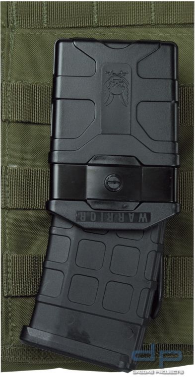 Warrior Polymer M4 Style 5.56mm Mag Pouch Schwarz