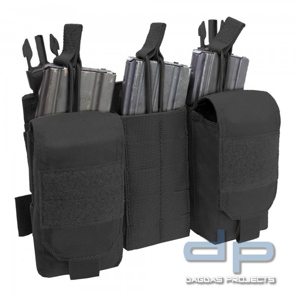 WARRIOR LOW PROFILE PLATE CARRIER V2 + WARRIOR DETACHABLE FRONT PANEL MK1 SET IN VERSCHIEDENEN FARBE