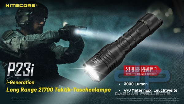 NITECORE P23I (TASCHENLAMPE)