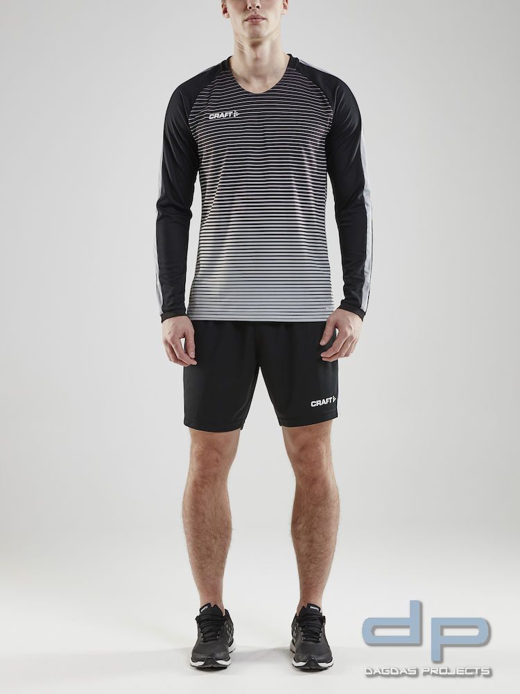 Trikot Pro Control Stripe Langarm Jersey Herren in verschiedenen Farben