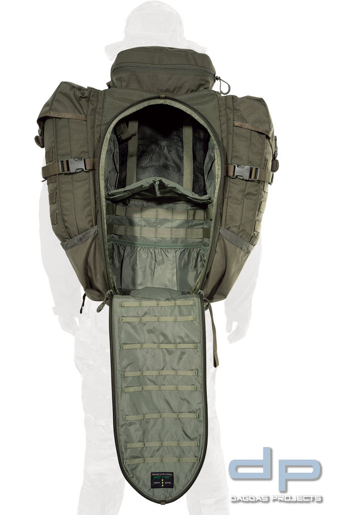 EBERLESTOCK PHANTOM SNIPER PACK in Steingrauoliv und Coyote