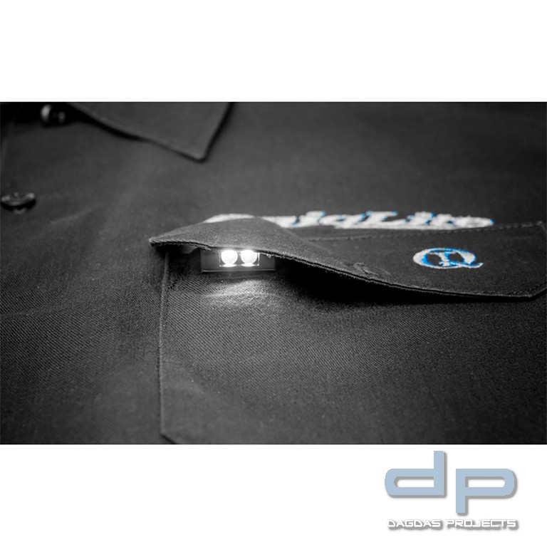 QuiqLiteTM X-WW "Hand-Frei" Akku-LED-Lampe (weiß/weiß)