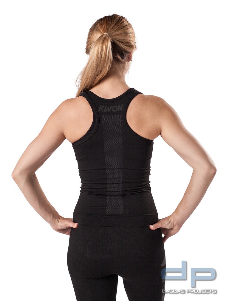 Damen Funktionstop schwarz