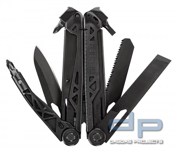 GERBER DUAL-FORCE (MULTITOOL) IN SCHWARZ