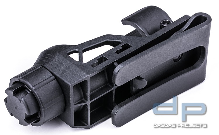 V70 Holster für Einsatzstock, 360 Grad drehbar,
