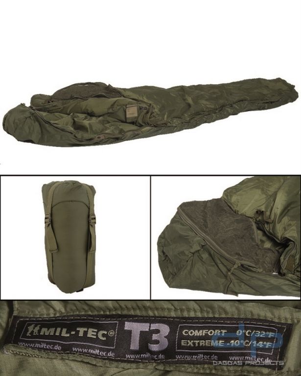 SCHLAFSACK TACTICAL 3 OLIV